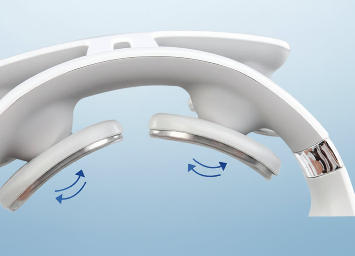 Portable 4-Node Neck Massager