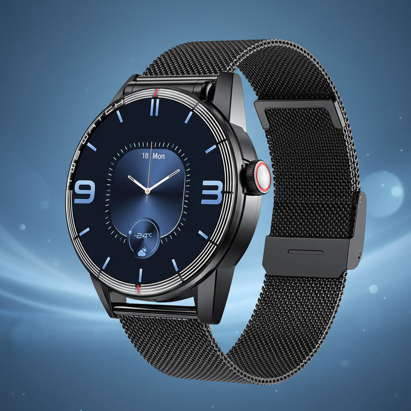 TWS Smartwatch with Heart Rate Monitor