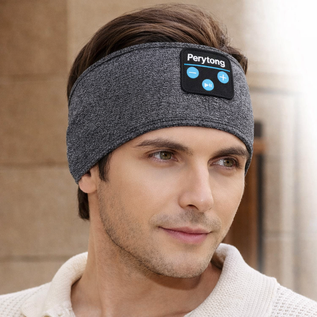 Perytong Bluetooth Sleep Headphones Headband