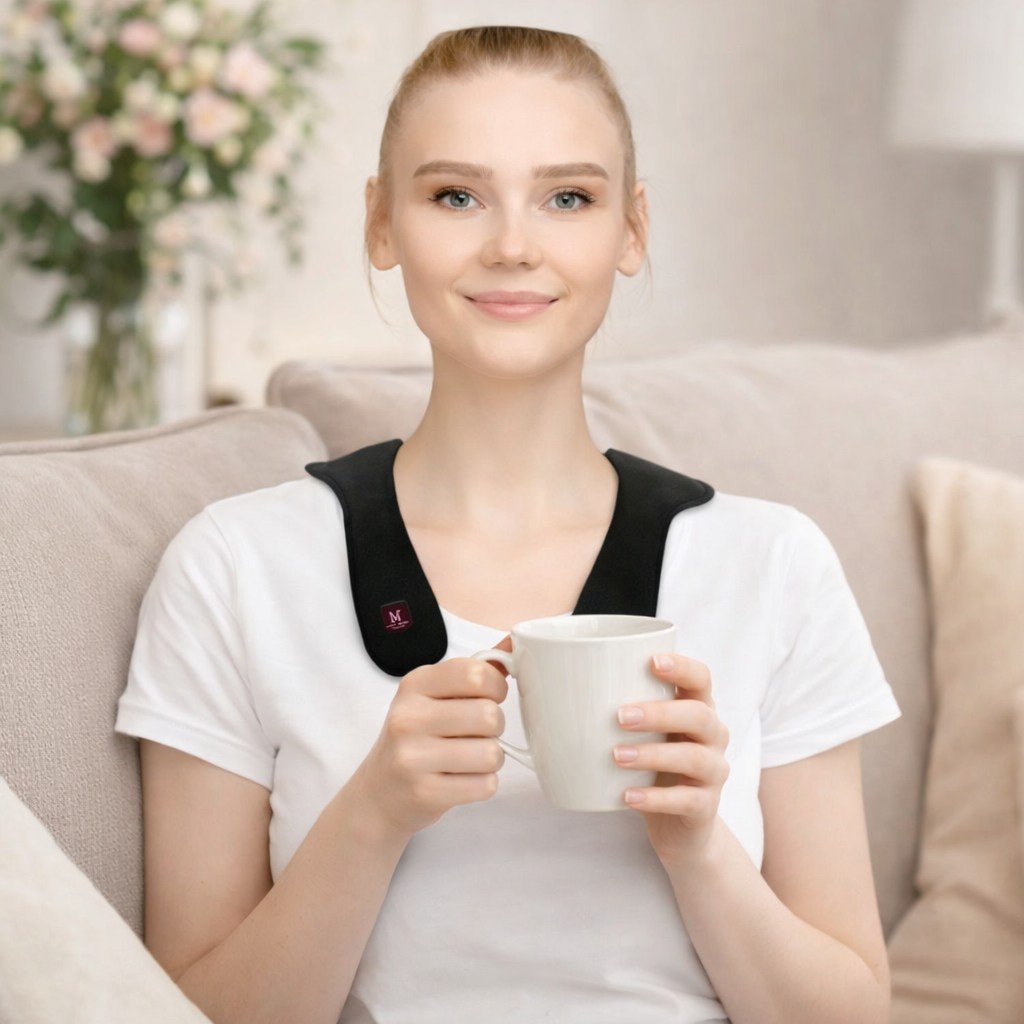 Cordless Heated Neck Wrap for Pain Relief