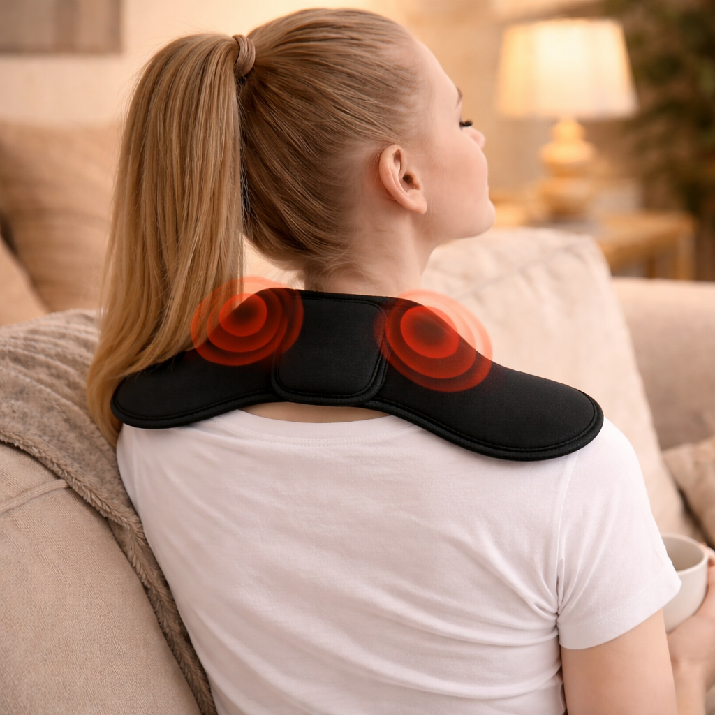 Cordless Heated Neck Wrap for Pain Relief