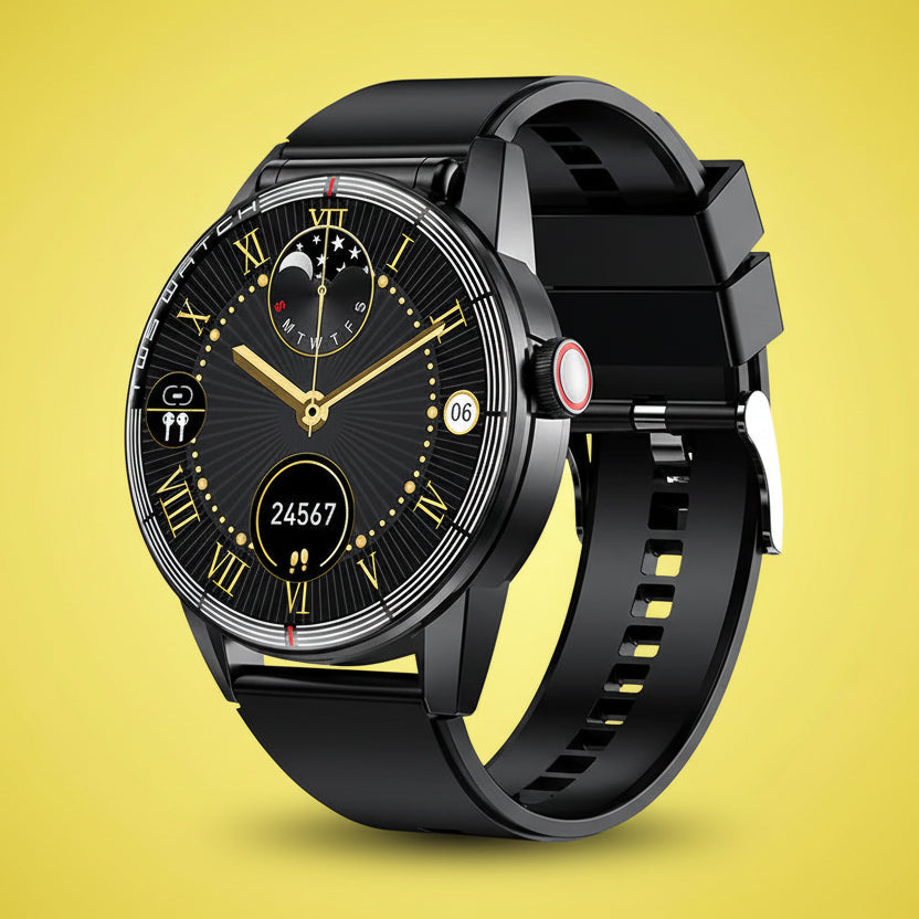 TWS Smartwatch with Heart Rate Monitor
