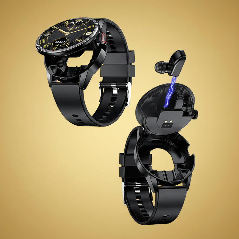 TWS Smartwatch with Heart Rate Monitor