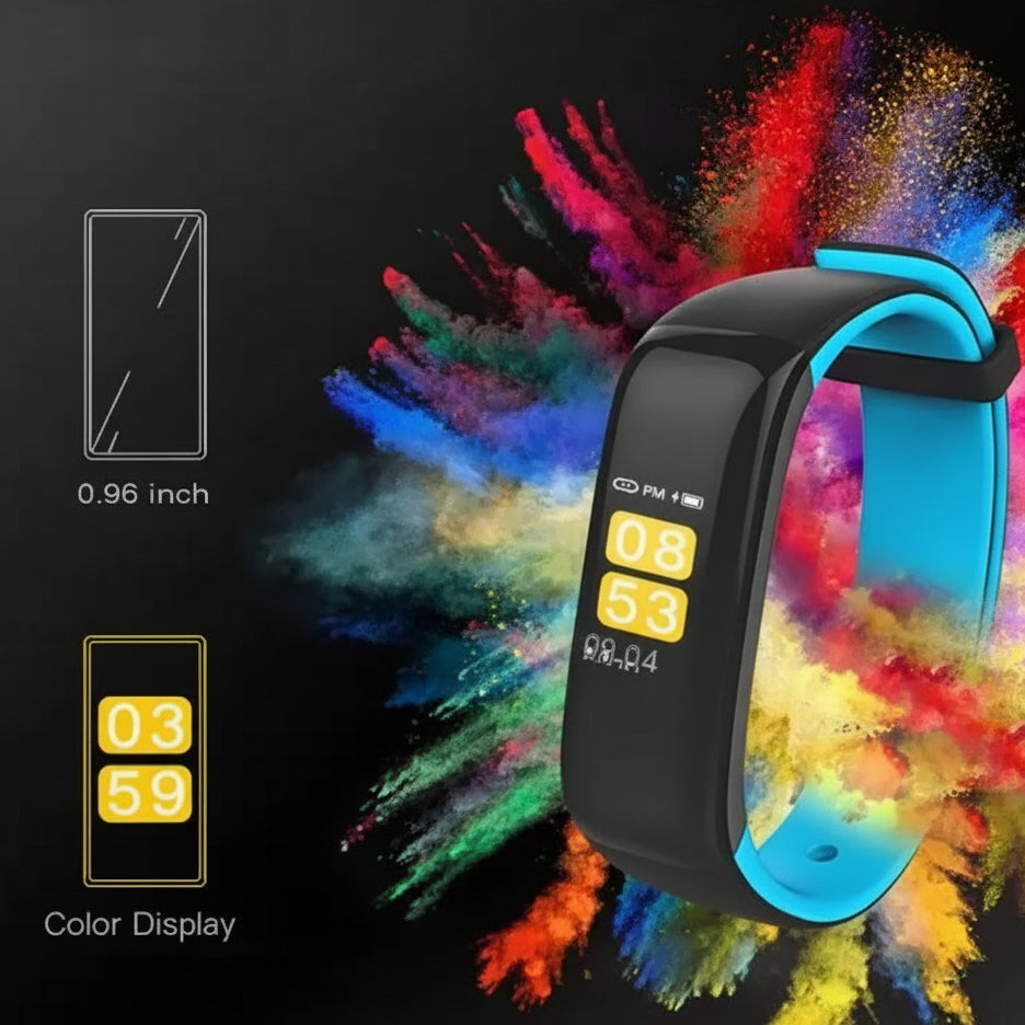 P1 Smart Bracelet with Heart Rate and Step Tracker